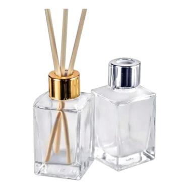 Imagem de Difusor de Aromas Vidro Cristal Retangular 150ml - Genérico
