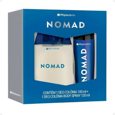 Imagem de Kit Phytoderm Nomad: Deo Colônia 100ml e Body Spray 120ml