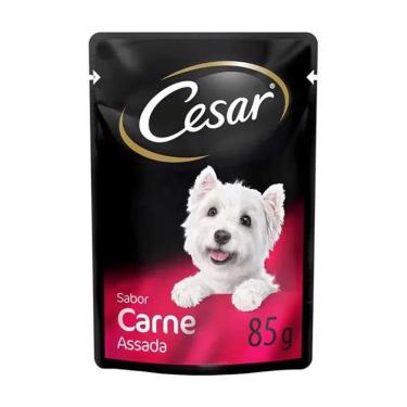 Imagem de Ração Úmida Cesar Carne Assada Adulto para Cães 85 g