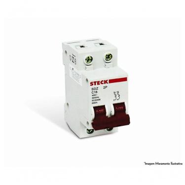 Imagem de Disjuntor Steck Bipol Serie Sd62 B 32A Curva C 3Ka