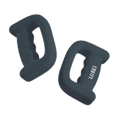 Imagem de Pesos De Mao Halteres Boxing Dumbells 1kg Revestidos Musculacao Academ