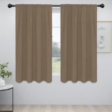 Imagem de Cortinas Easy-Going com isolamento térmico Blackout 132x160 cm