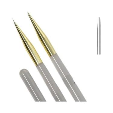 Imagem de Pincel Profissional Para Nail Art: Ponta Para Pintura, Desenho, Escult