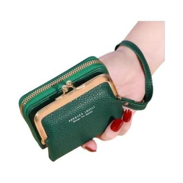 Imagem de Carteira Feminina Curta De Moda Com Grande Capacidade, Porta-Moedas, P