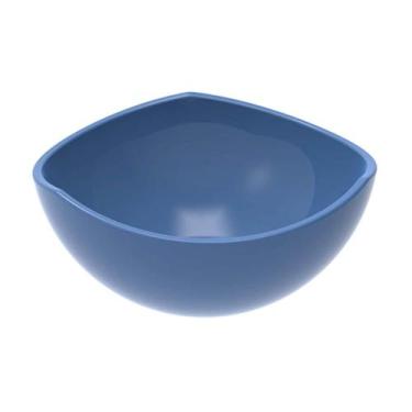 Imagem de Pote de Sobremesa Doces Avulso 265ml Plástico Trio Crippa Azul Madruga