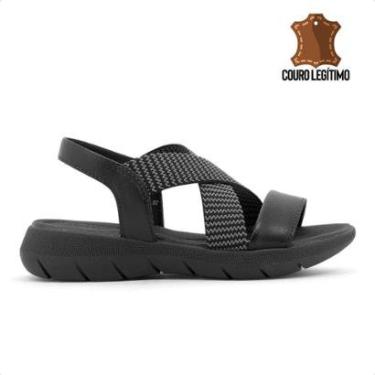 Imagem de Sandália Usaflex Plataforma Elástico Feminina-Feminino