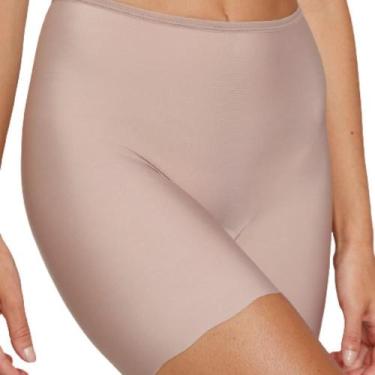Imagem de Bermuda Feminina Modeladora Virtuel Invisivel Demillus, EG, Bege rosad
