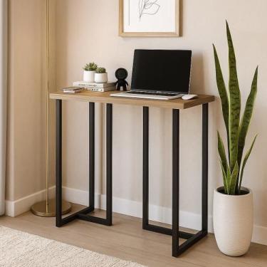 Imagem de Escrivaninha Aparador Pequena Compacta Escritório Computador Desktop M