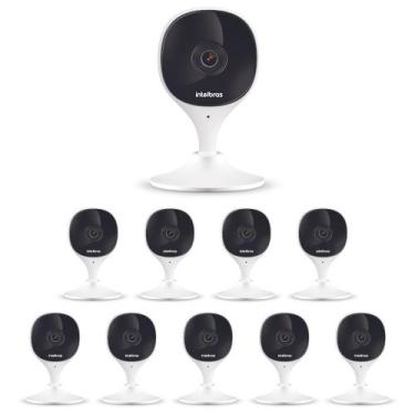 Imagem de Kit 10 Câmeras Wi-Fi Inteligente Com Alarme e Armazenamento em Nuvem i