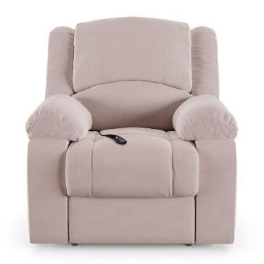 Imagem de Poltrona do Papai Reclinável Sala de Cinema Barcelona Controle Power E