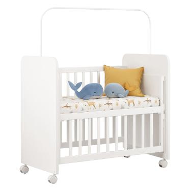 Imagem de Berço Bedside Doce Encanto Infantil Moises Com Colchão E Grade Móvel