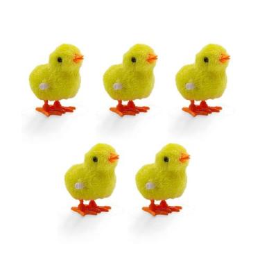 Imagem de Kit 5 Pintinhos Amarelinhos A Corda Pula Pula Festa - Pica Pau - Pica-