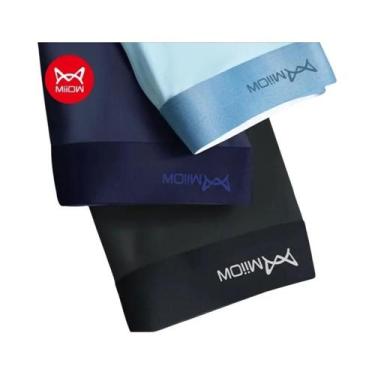 Imagem de Cuecas Antibacterianas De Seda De Gelo Para Homens, Pacote Com 3, Roup