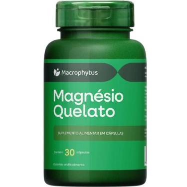 Imagem de Magnésio Quelato 30 Cápsulas - Macrophytus