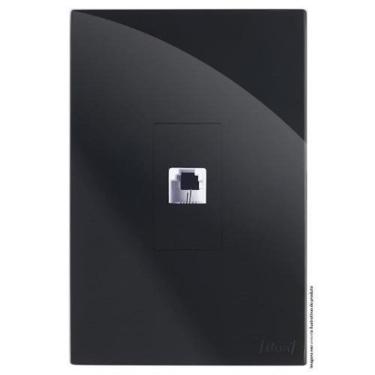 Imagem de Kit Rj45 Cat5 Internet Vertical 4X2 Brg11459-6Bk