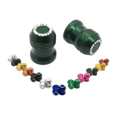 Imagem de Tampa Da Válvula Pneu 2Un - Verde Escuro