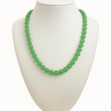 Imagem de Colar Quartzo Verde 8mm Pedra Natural Cura Regulável - Caminho Para Me