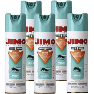 Imagem de Kit 5 und Jimo Antiinset Jato Seco Contra Todos Insetos