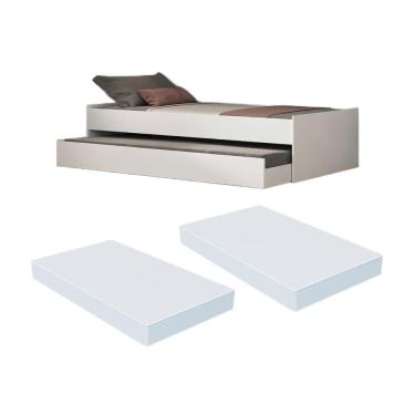 Imagem de Bicama Solteiro com Colchões Inclusos Multimóveis MP4780