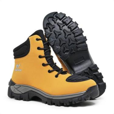Imagem de Bota Coturno Adventure Masculino Cano Médio Reforçada Cna Trop com Pro