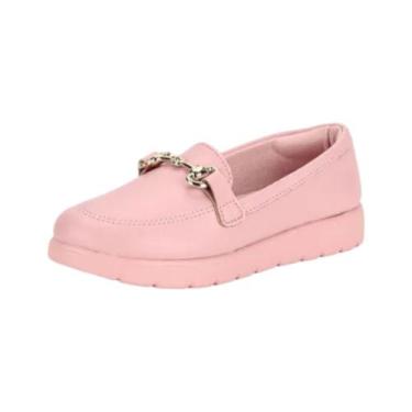 Imagem de Sapato Mocassim Infantil Molekinha 2586.102 Cor:RosaTamanho:33, Rosa, 