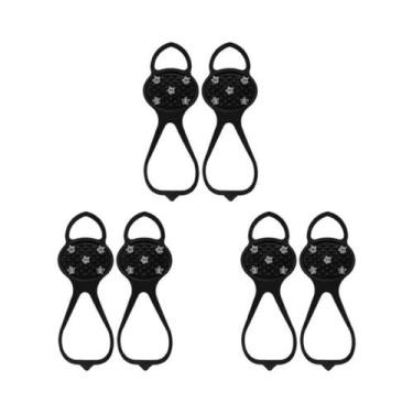 Imagem de Cobre-sapatos Antiderrapantes De Inverno Com Cravos E Correntes Para C