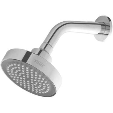 Imagem de Chuveiro Ducha para Aquecimento a Gás com Articulação Fame 4" Cromado