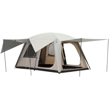 Imagem de Tienda de Campaña Vidalido para 4-6 Personas con 3 Puertas y 2 Habitac