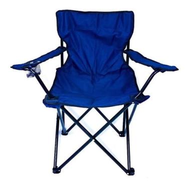 Imagem de Cadeira De Pesca Dobrável Com Porta Copos E Apoio De Braço A - Congrat