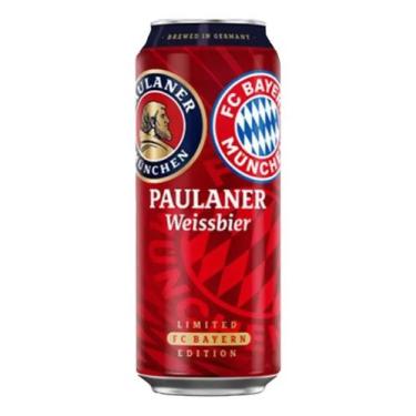 Imagem de Cerveja De Trigo Paulaner Weissbier Edição Especial Fc Bayer