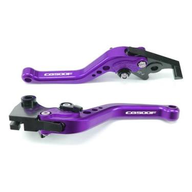 Imagem de Manete Esportivo Cb500f Personalizado Gravado A Laser - Special Levers