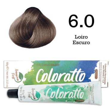 Imagem de Coloração Coloratto 6.0 Loiro Escuro  Itallian Color - Itallian Hairte