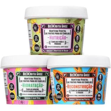 Imagem de Cronograma Capilar Lola Cosmetics Bemdita Ghee 3 Itens - Congratulatio