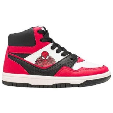 Imagem de Tenis Infantil Cano Alto Disney Marvel H Aranha Original-Masculino