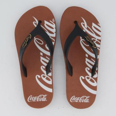 Imagem de Chinelo Coca Cola Wave Jet Spencerian Masculino-Masculino