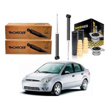 Imagem de Kit Amortecedor Traseiro Fiesta Sedan 1.0 1.6 2003 A 2006 - Monroe
