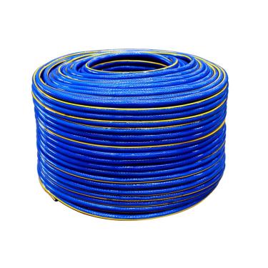 Imagem de 50 Metros De Mangueira Trançada Jardim Siliconada Standard Com Bitola 1" E Espessura 3mm Durín