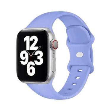 Imagem de Pulseira De Silicone De 40mm 41mm 42mm 44mm 45mm Para Apple Watch, Ban