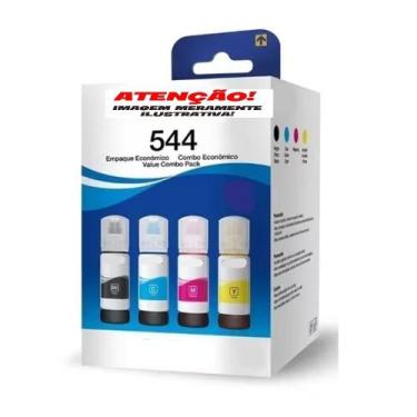 Imagem de Kit 04 tintas T544 para impressora L3250 - SPAK
