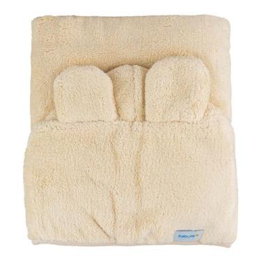 Imagem de Toalha de Banho Bebê Super Seca 70 cm x 90 cm Baby Joy, Bege