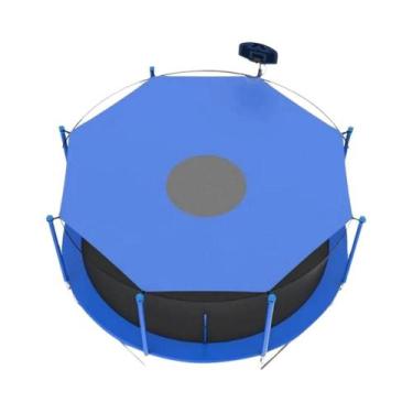 Imagem de Capa Impermeável Para Trampolim Com Proteção Solar 6/8/10 Pés Cobertur