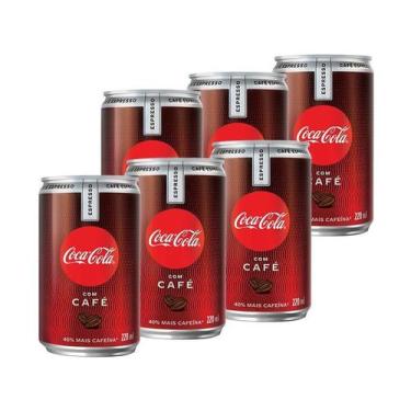 Imagem de Refrigerante Coca-Cola Café Espresso 220ml - 6 Unidades, 6 unidades, C