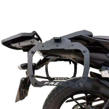 Imagem de Suporte Lateral Para Baús Givi Yamaha Fazer 250 18 Em Diante - Ação Ac