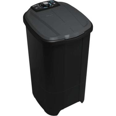 Imagem de Lavadora Semiautomática Tanquinho Newmaq 20,5 Litros/Kg Preta 220V, 22