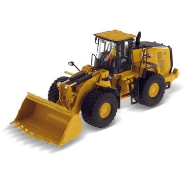 Imagem de Miniatura Trator Pá Carregadeira  Cat 980 1/50, Amarelo
