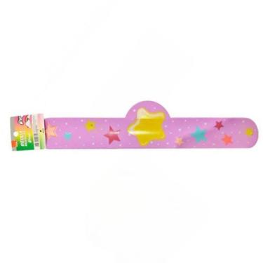 Imagem de Régua 20cm Silicone Bracelete Bate e Volta Super-Divertido Funny BRW, 