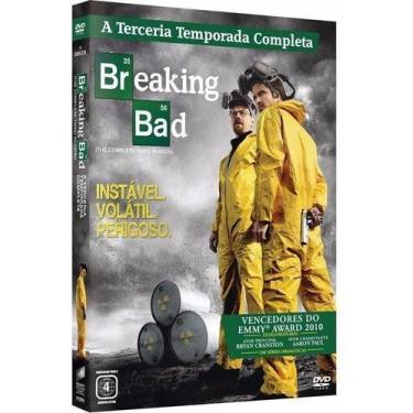 Imagem de DVD BREAKING BAD - A QUÍMICA DO MAL 3ª TEMPORADA 4 DISCOS - SONYP