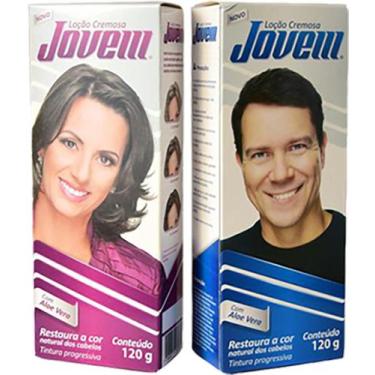 Imagem de 2 Loção Jovem Restauradora Escurecedora de Cabelo - Divon, Natural