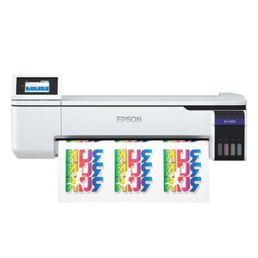 Imagem de Impressora Sublimática Epson Surecolor F570 Jato de Tinta Colorida Wi-Fi Preto