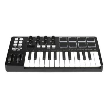 Imagem de Teclado Controlador Kokko Professional Midi 25 Teclas Daw